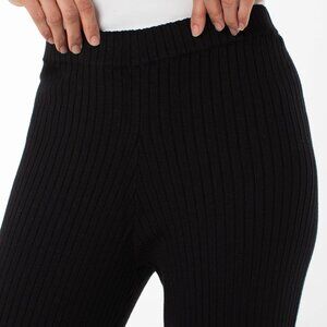 LIVERPOOL PULL ON WIDE LEG Size SS / BLACK